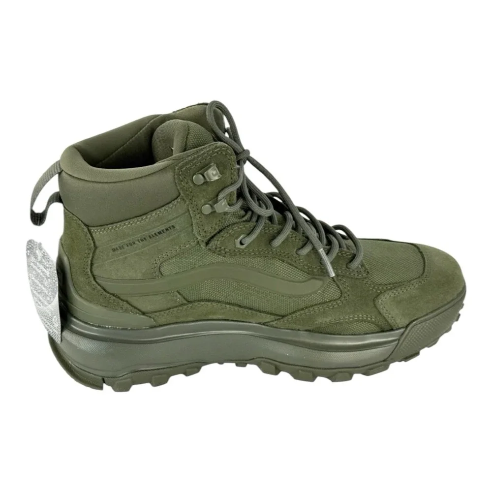 VANS Crestline Waterproof Shoe Grape Leaf Green Hiking Boots 500264 Men Size 9.5